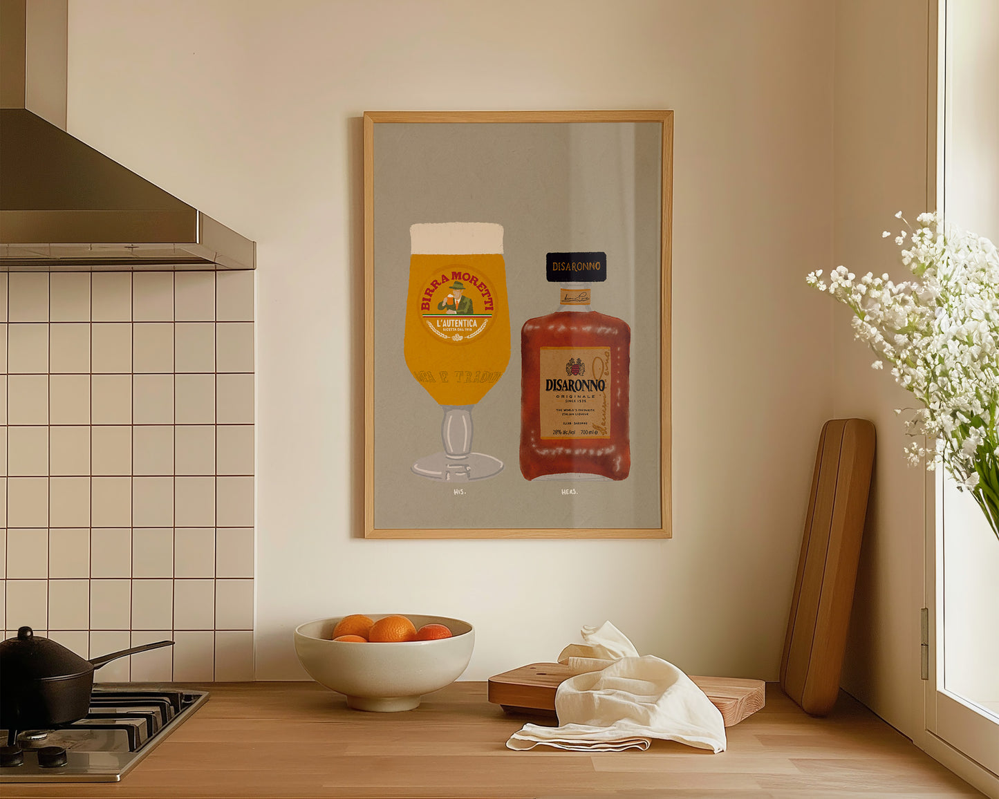 Moretti & Disaronno Print