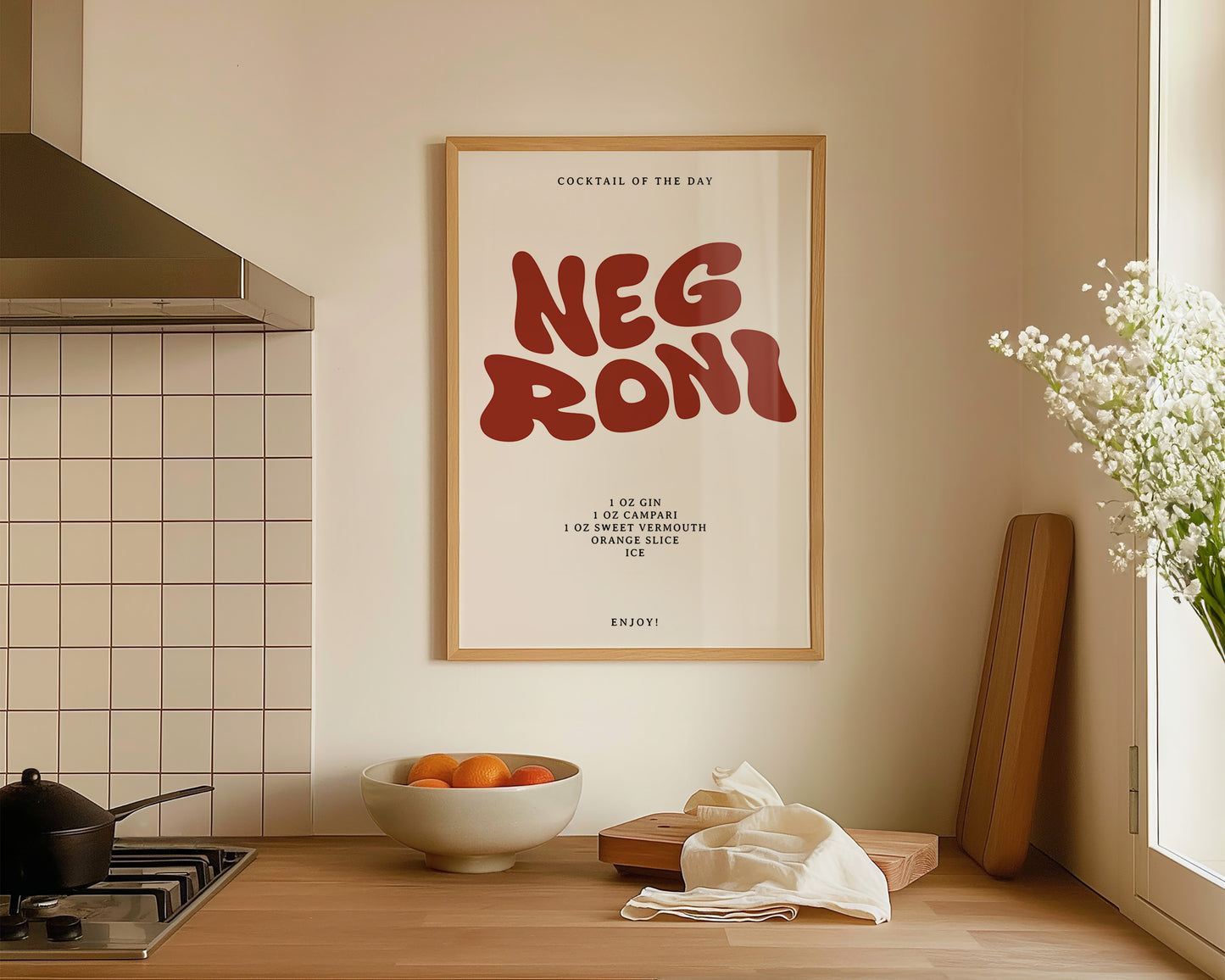 Negroni Recipe Print