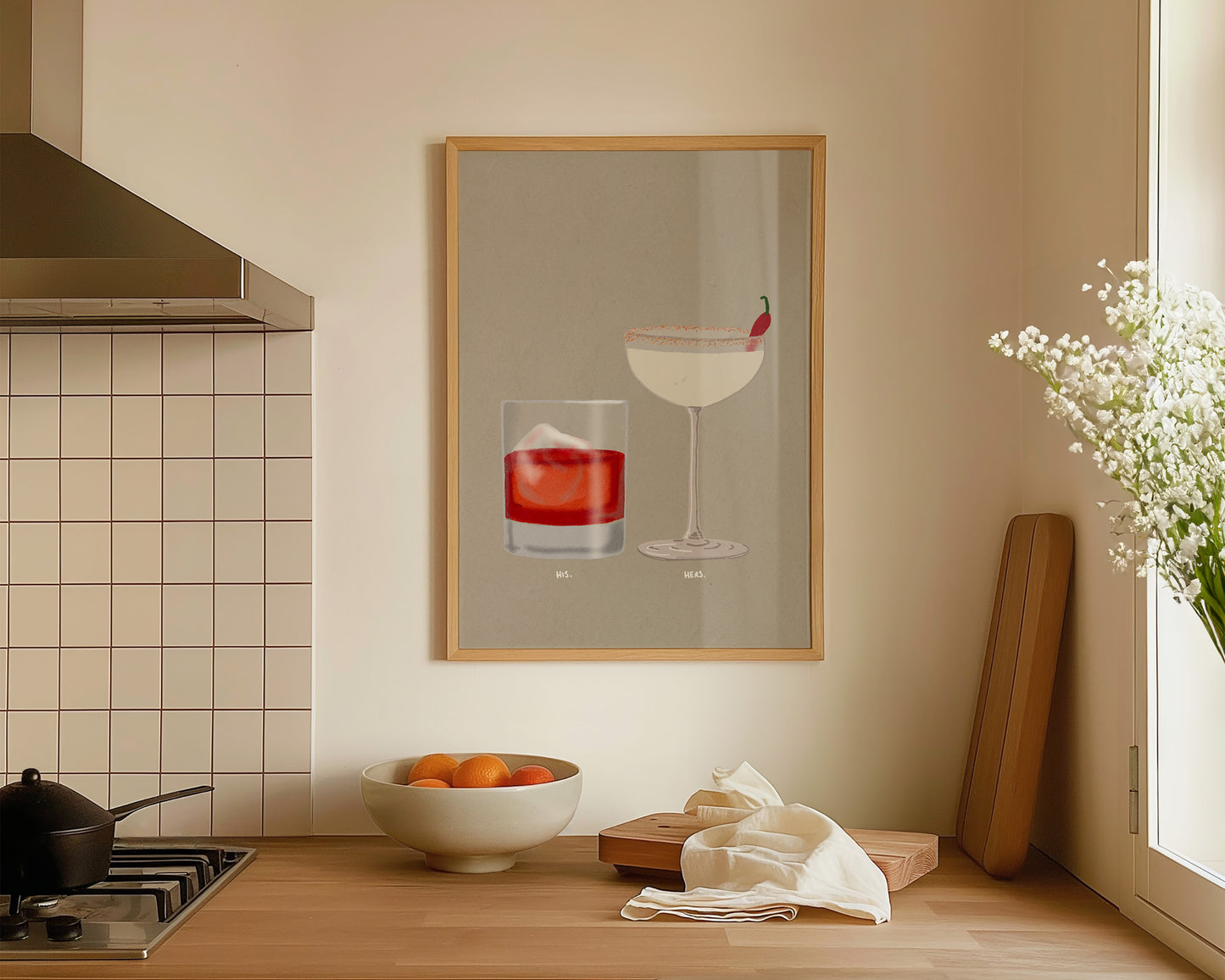 Negroni & Spicy Marg Print