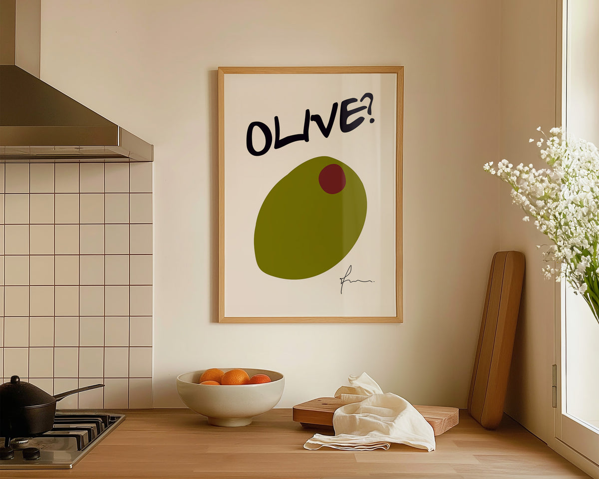 Olive Print