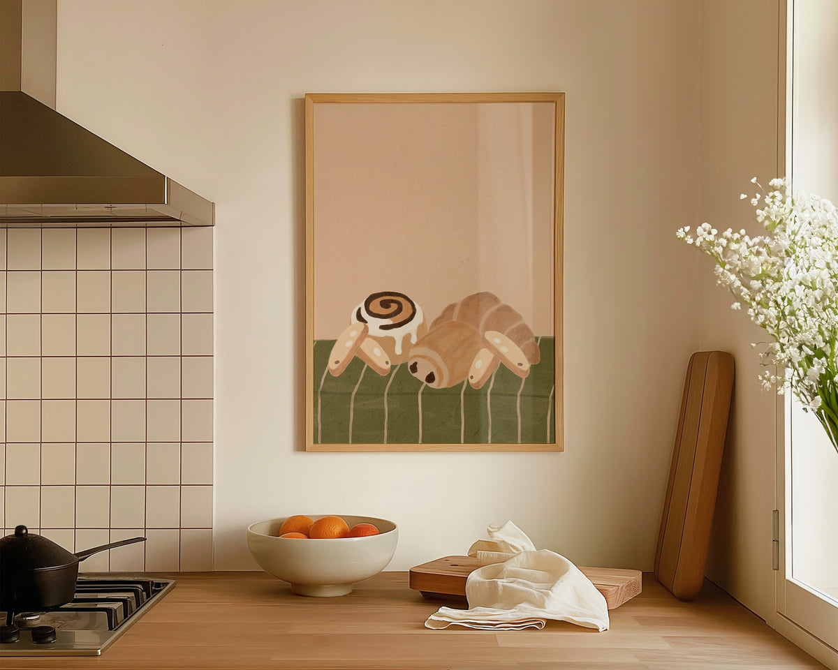 Pastry Table Print