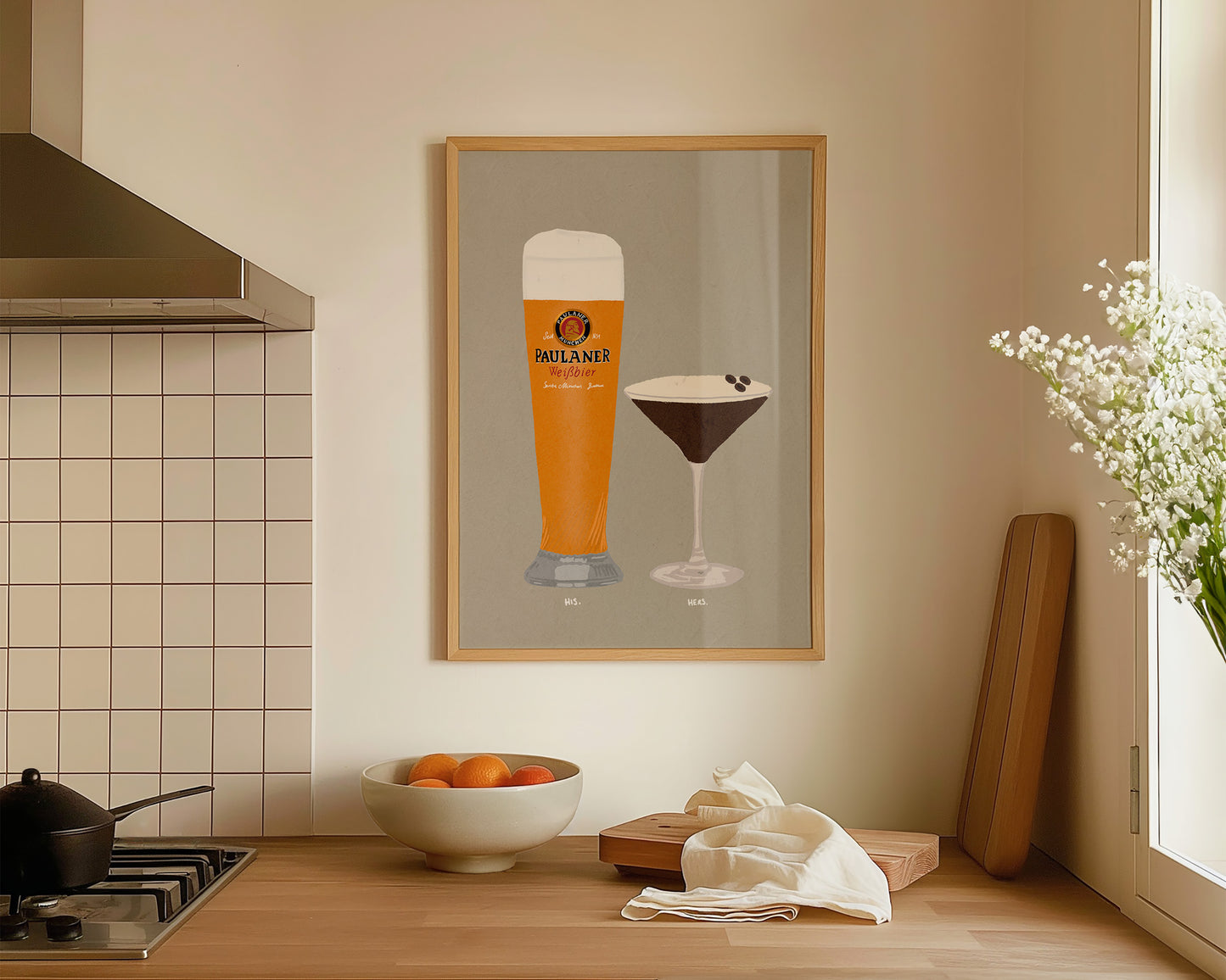 Paulaner & Espresso Martini Print