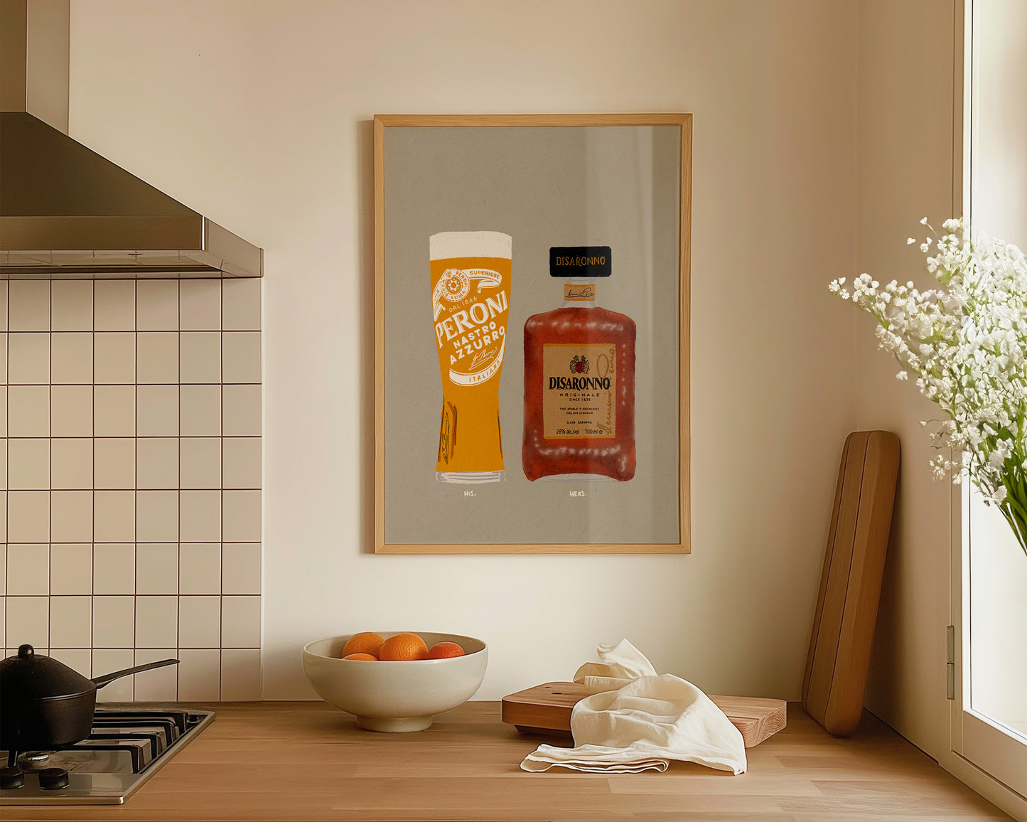 Peroni & Disaronno Print