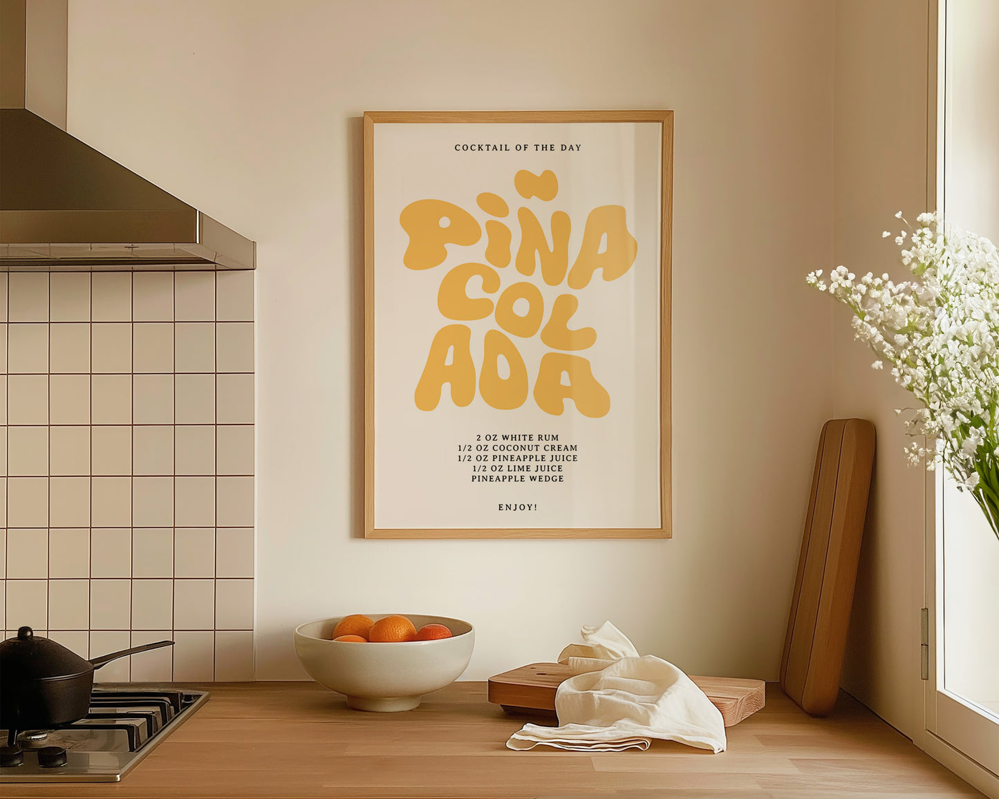 Pina Colada Recipe Print