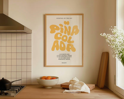 Pina Colada Recipe Print