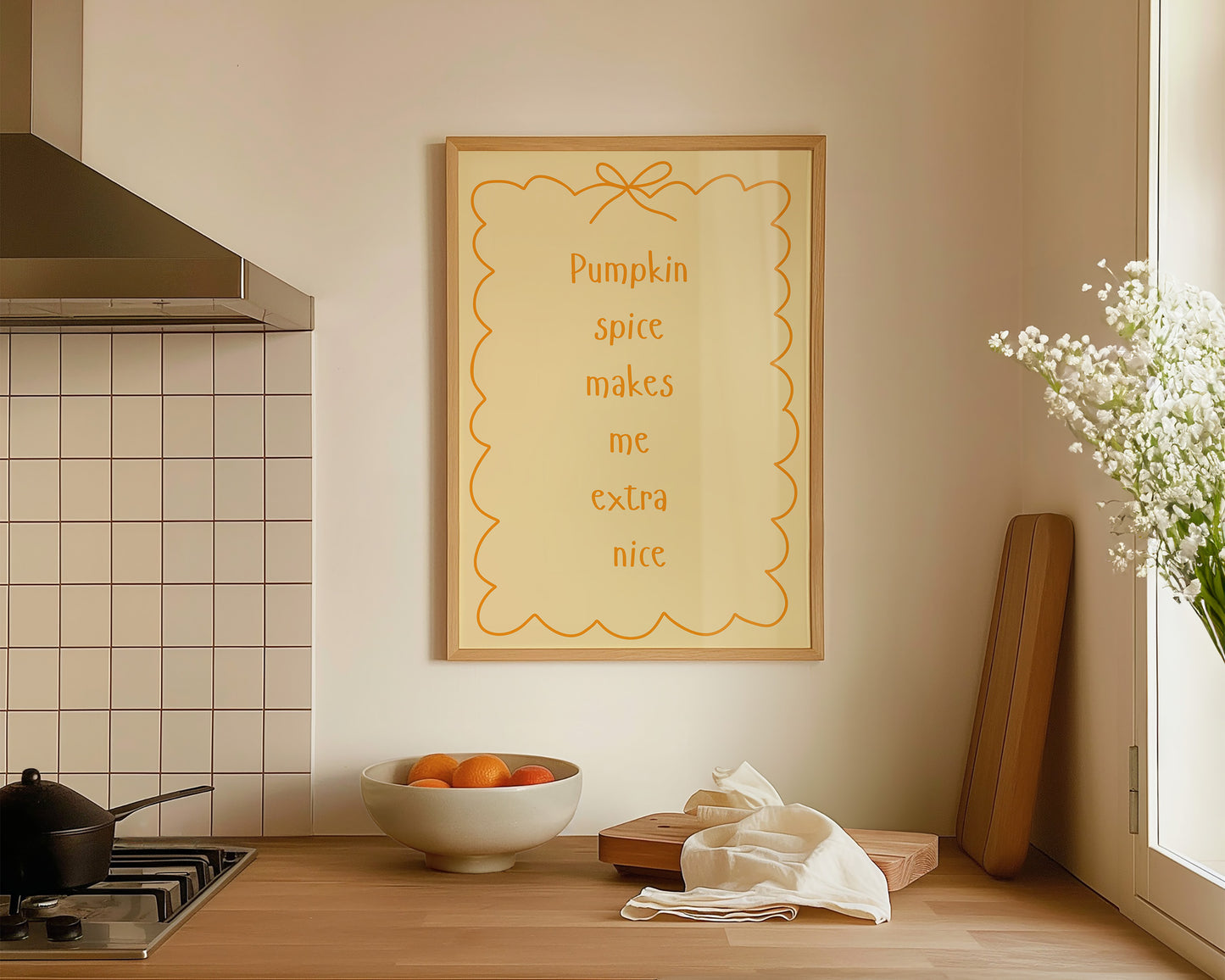 Pumpkin Spice Extra Nice Print