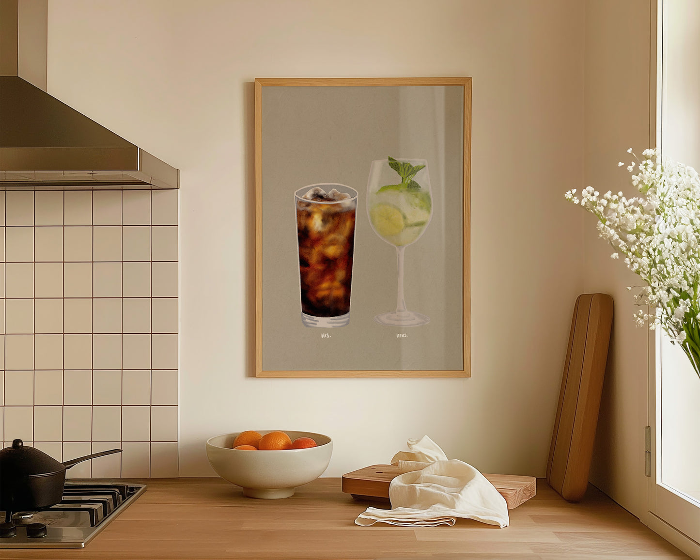 Rum Coke & Hugo Spritz Print