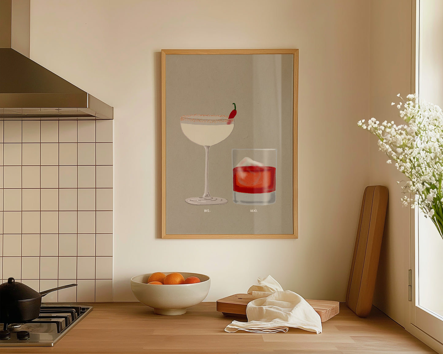 Spicy Marg & Negroni Print