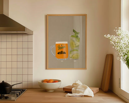 Staropramen & Mojito Print