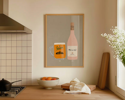 Staropramen & Whispering Angel Print