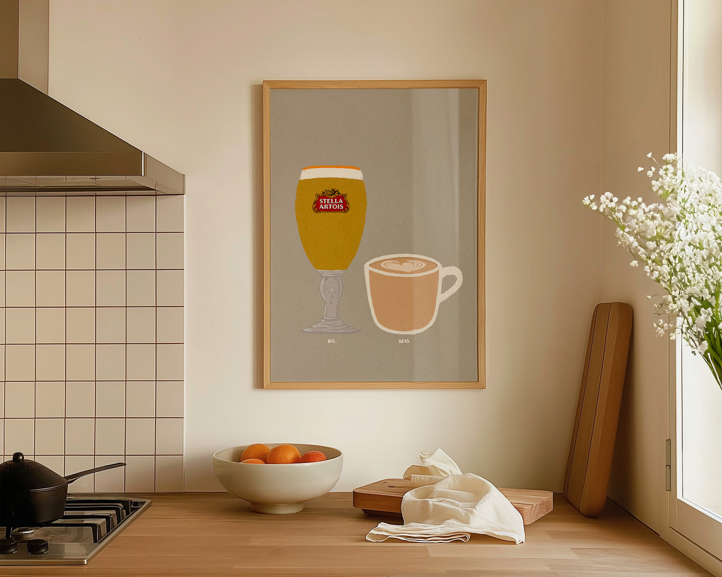 Stella & Latte Print