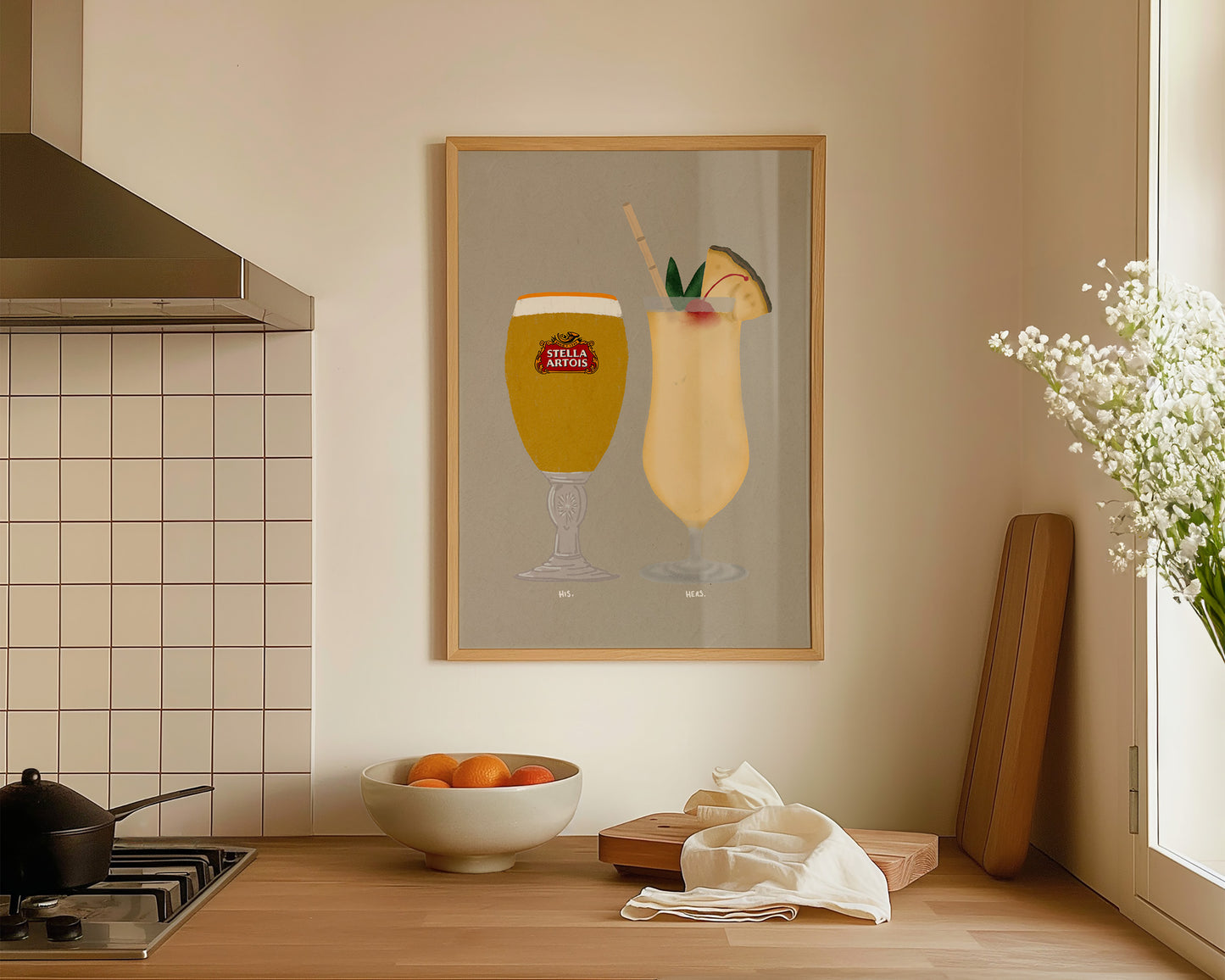 Stella & Pina Colada Print