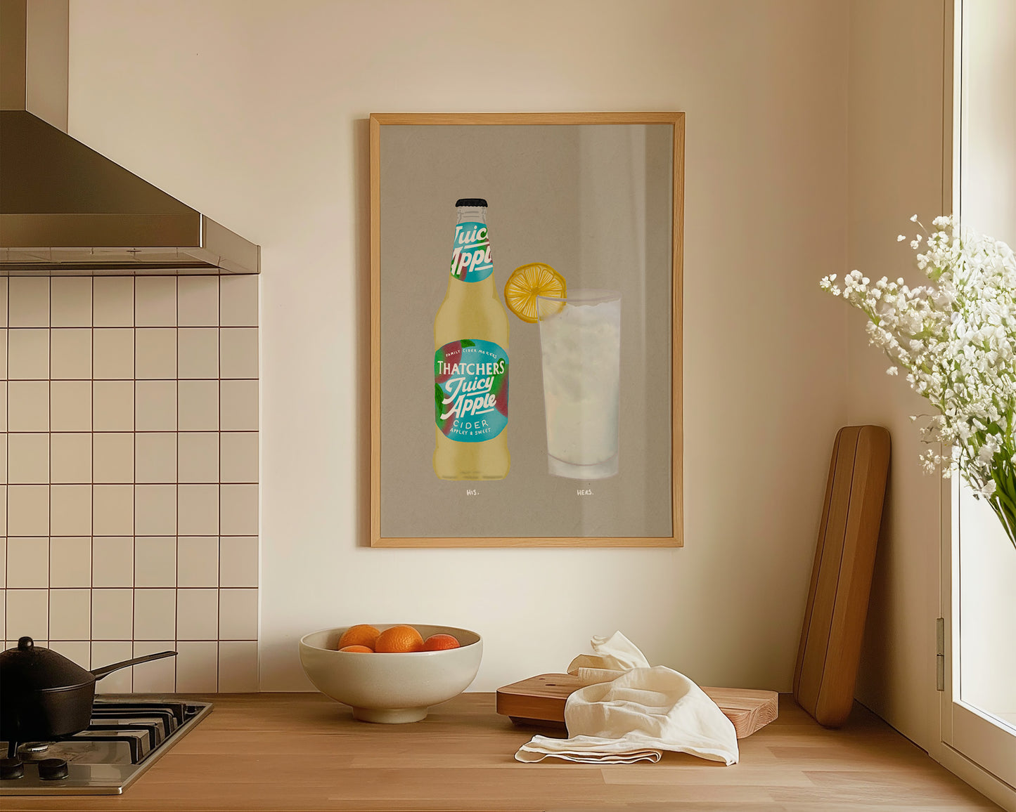 Thatchers Juicy Apple & Vodka Lemonade Print