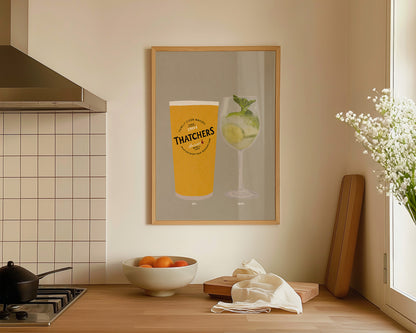 Thatchers & Hugo Spritz Print