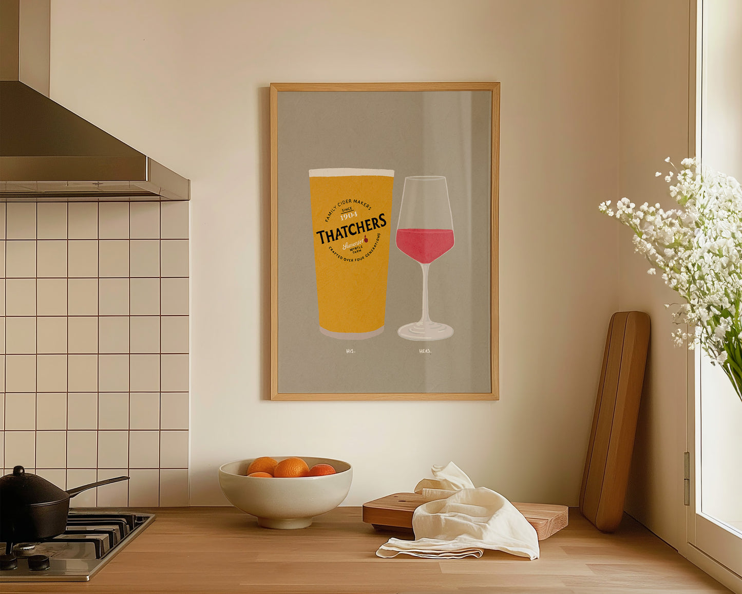 Thatchers & Rose Print