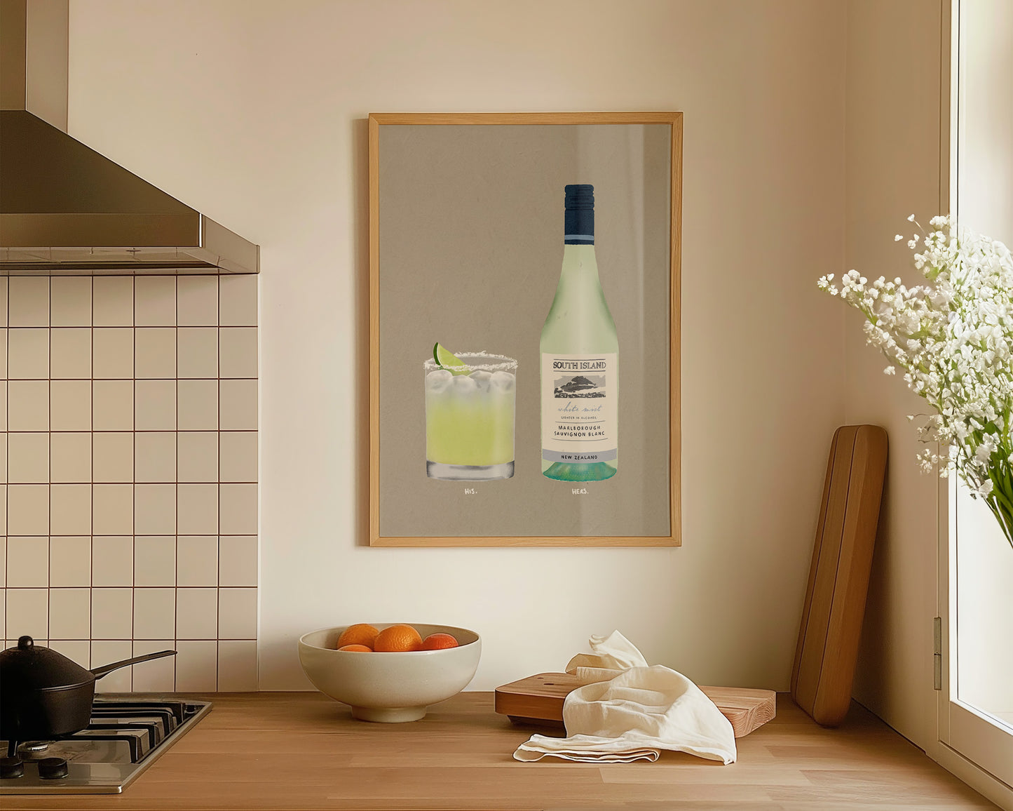 Tommy's Marg & South Island SB Print