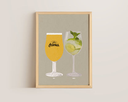 Aspall & Hugo Spritz Print