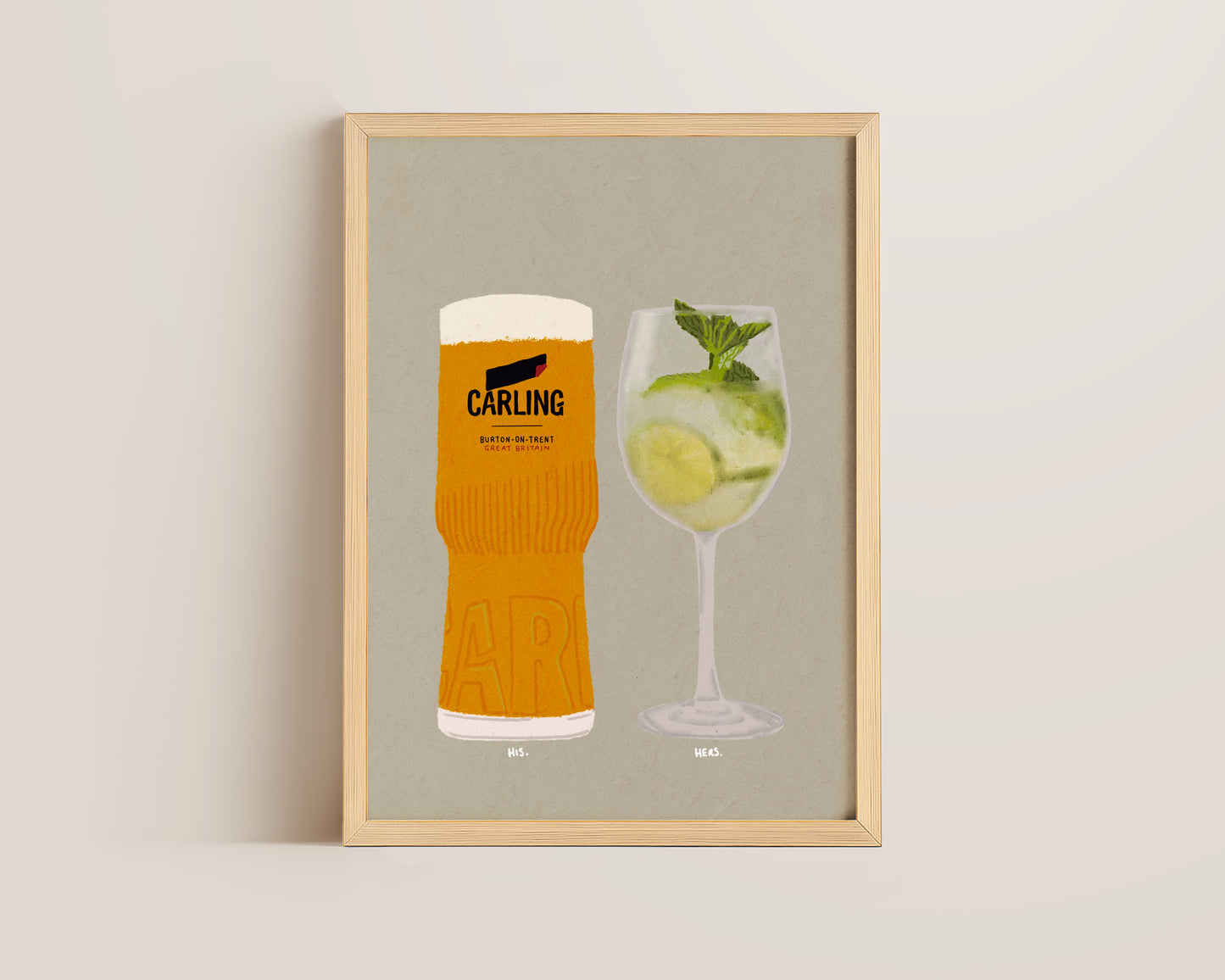 Carling & Hugo Spritz Print