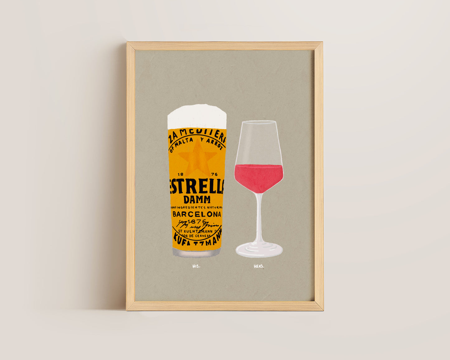 Estrella & Rose Print