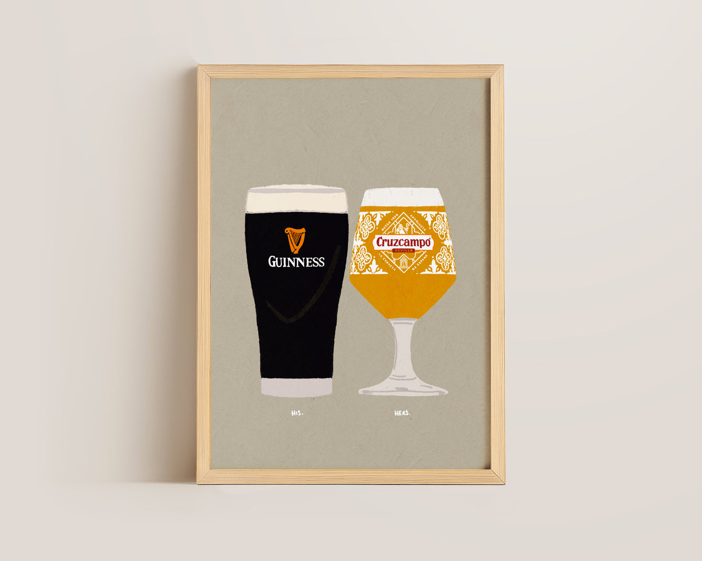 Guinness & Cruzcampo Print