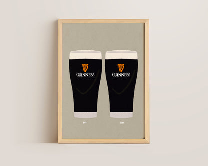 Guinness & Guinness Print