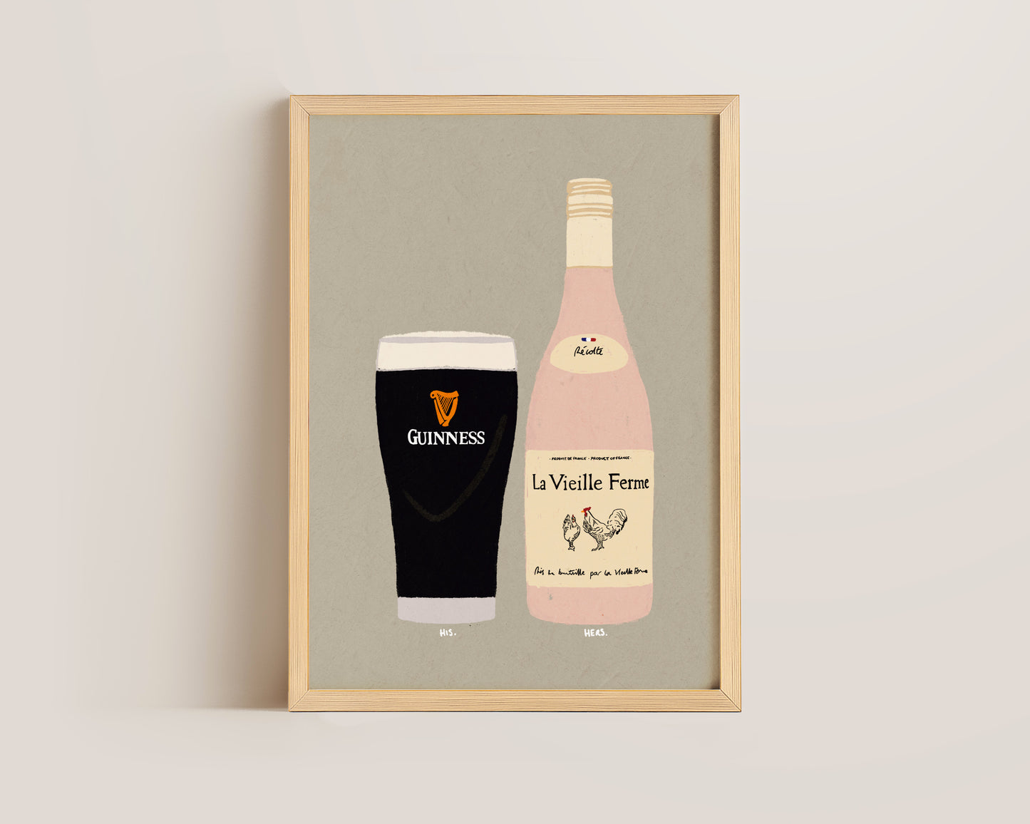 His & Hers Drink Print