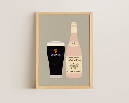 His & Hers Drink Print