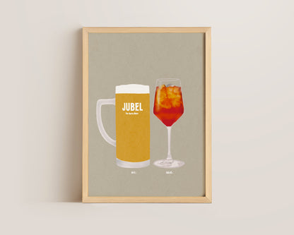 Jubel & Aperol Spritz Print