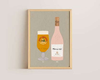 Moretti & Whispering Angel Print