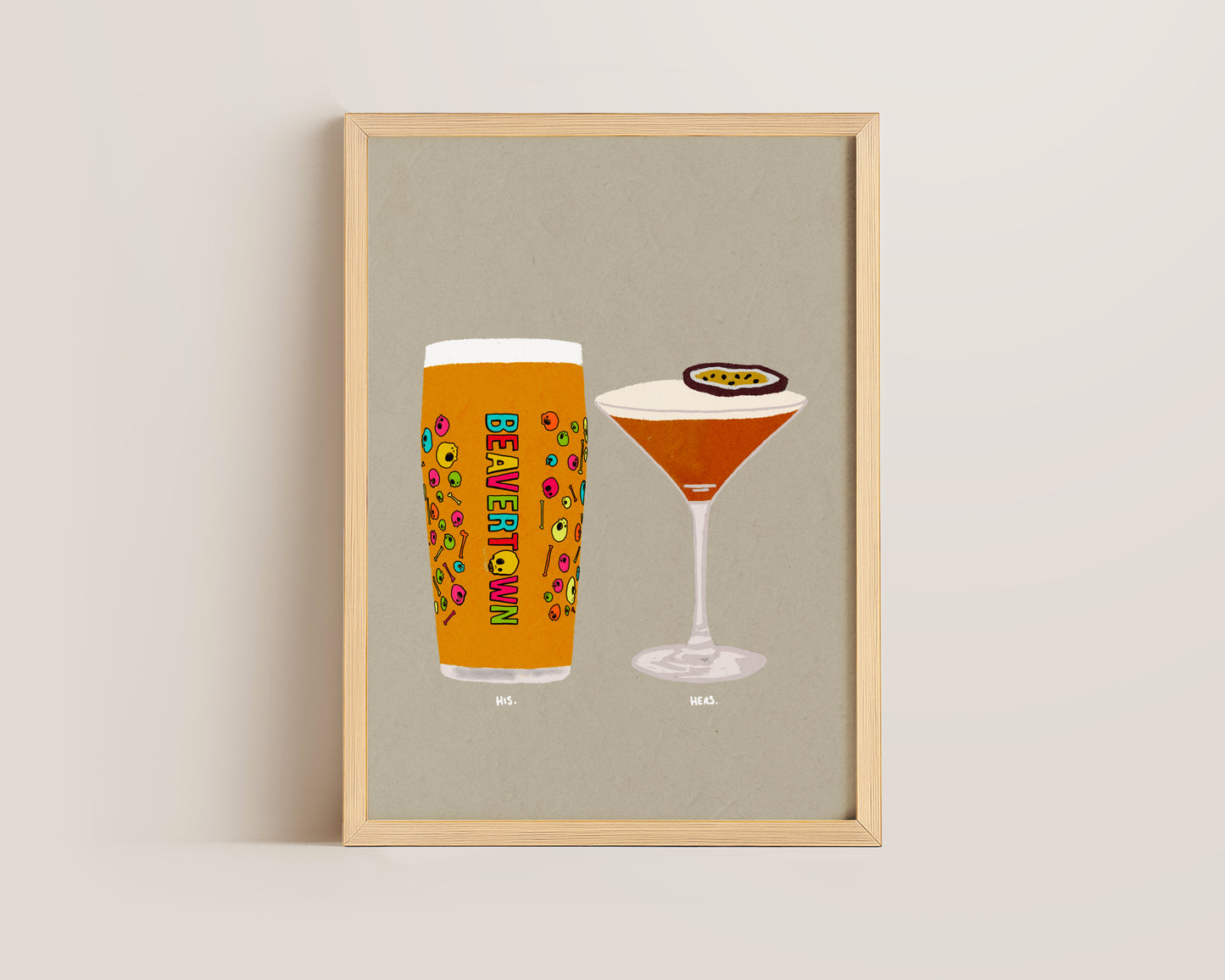Neck Oil & Pornstar Martini Print