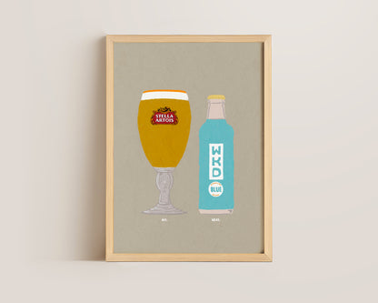 Stella & WKD Blue Print