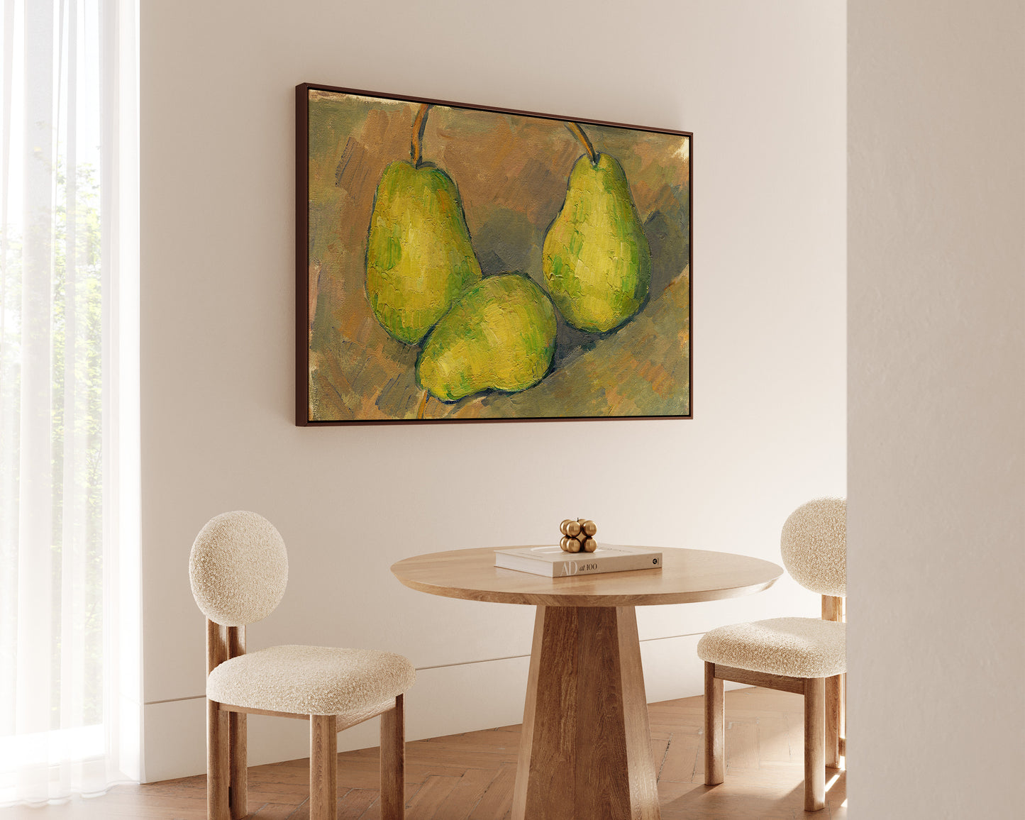 Three Pears Canvas