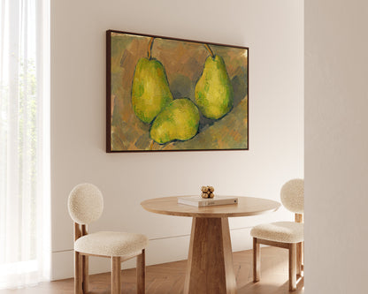 Three Pears Canvas