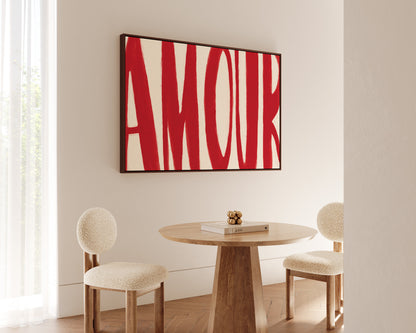 Amour Canvas
