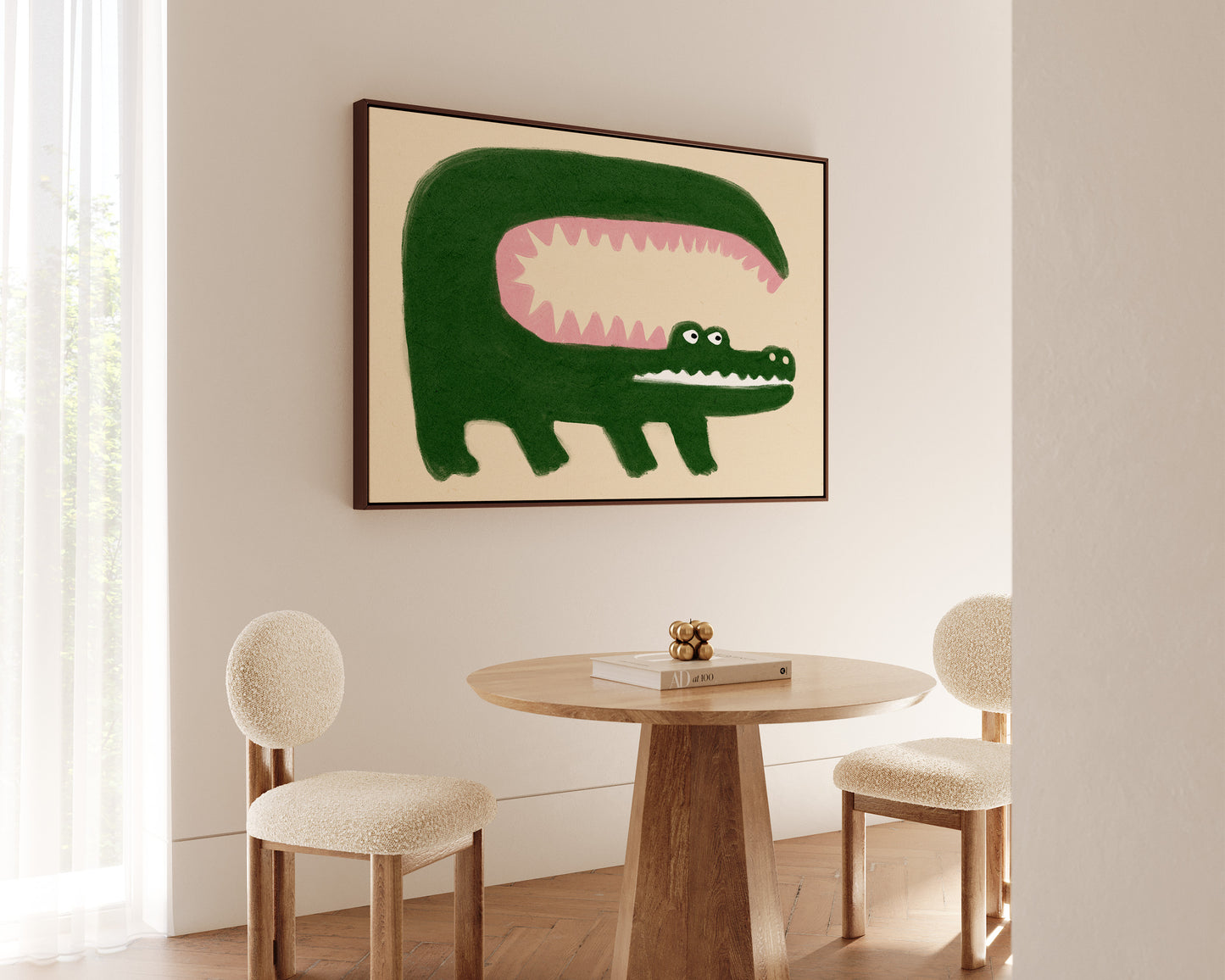 Crocodile Canvas
