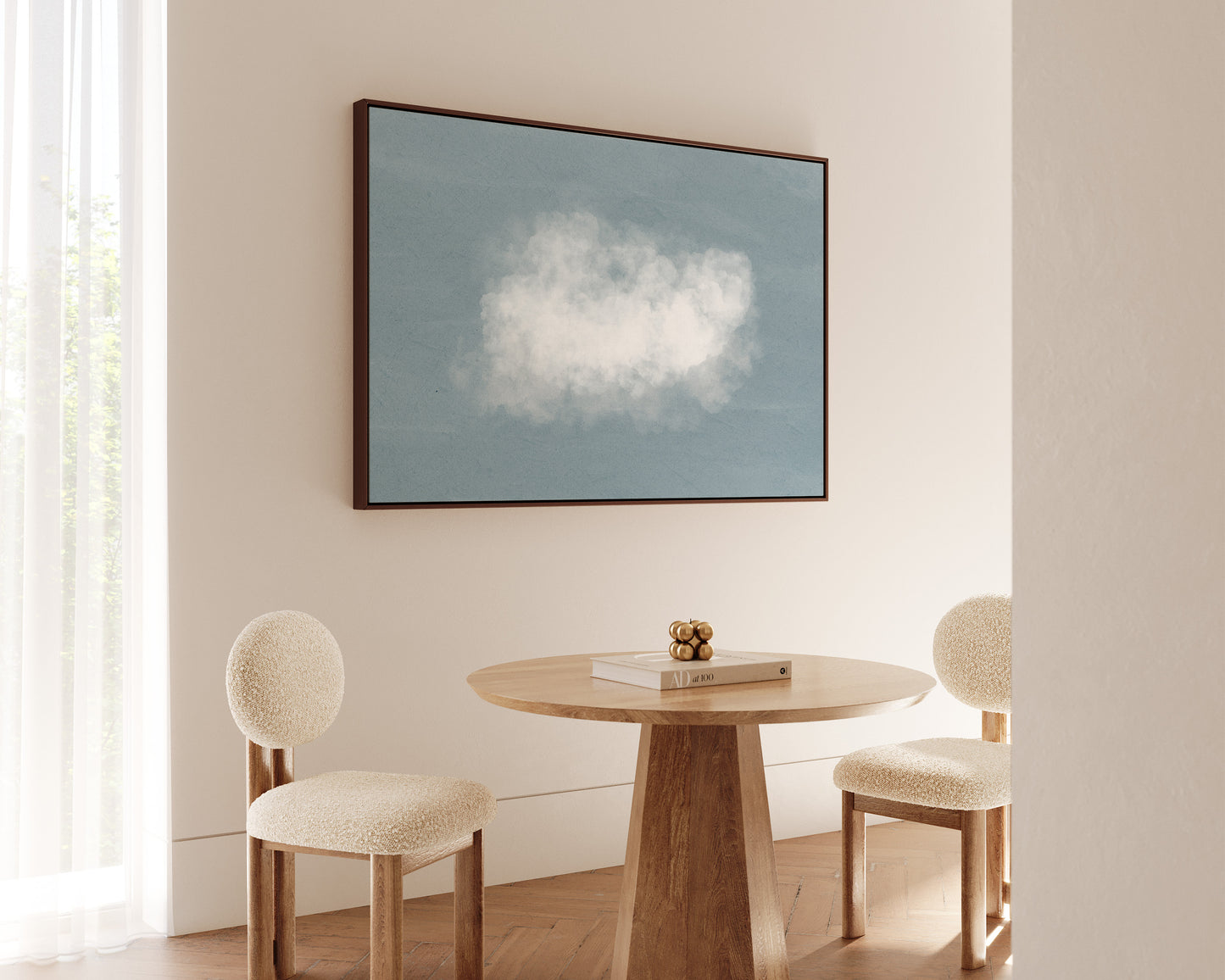 Gloomy Clouds Canvas