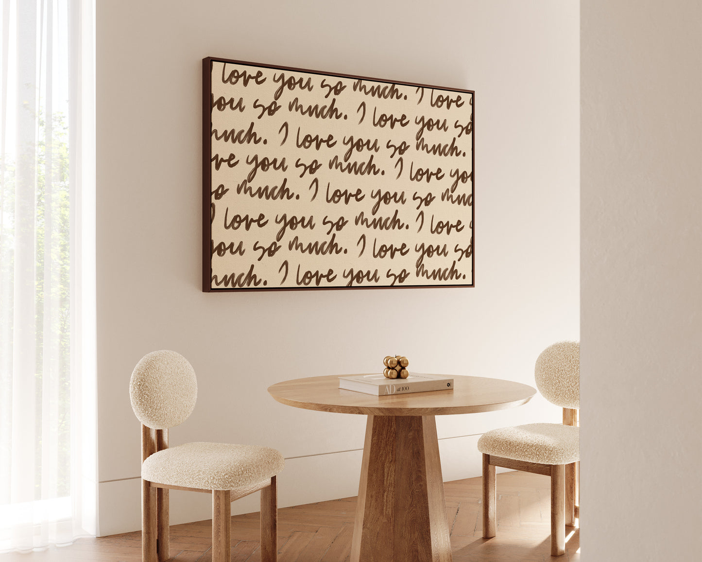 I Love You So Much Canvas