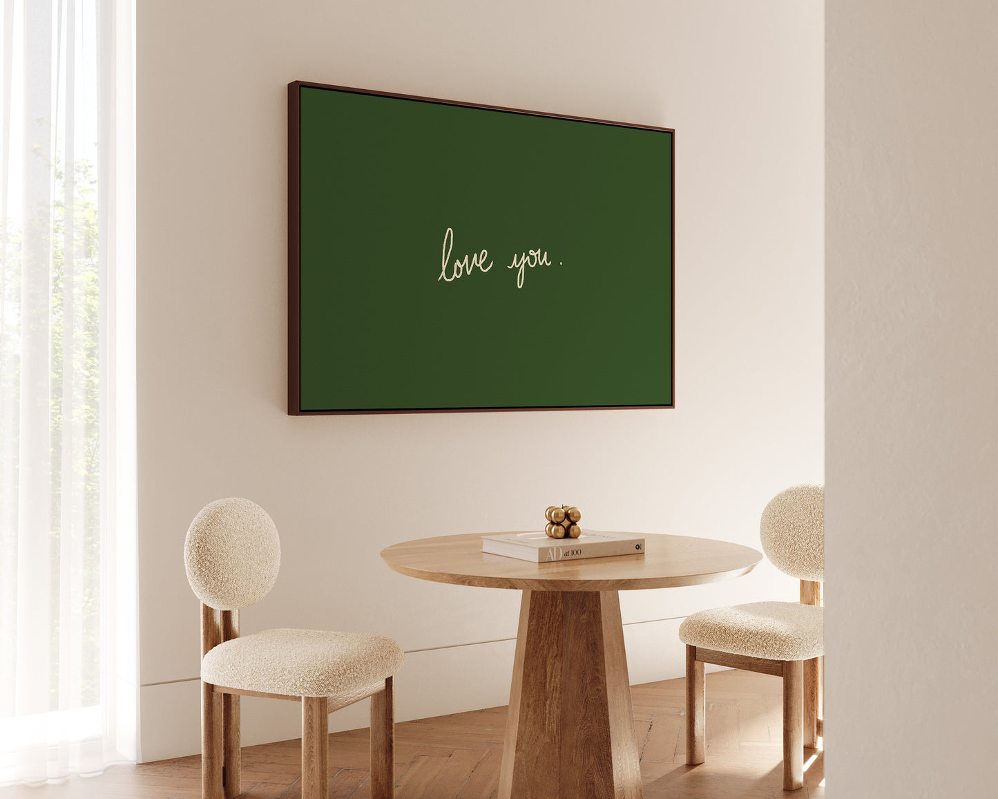 Love You Canvas