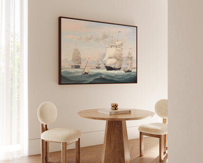 New York Harbour Canvas