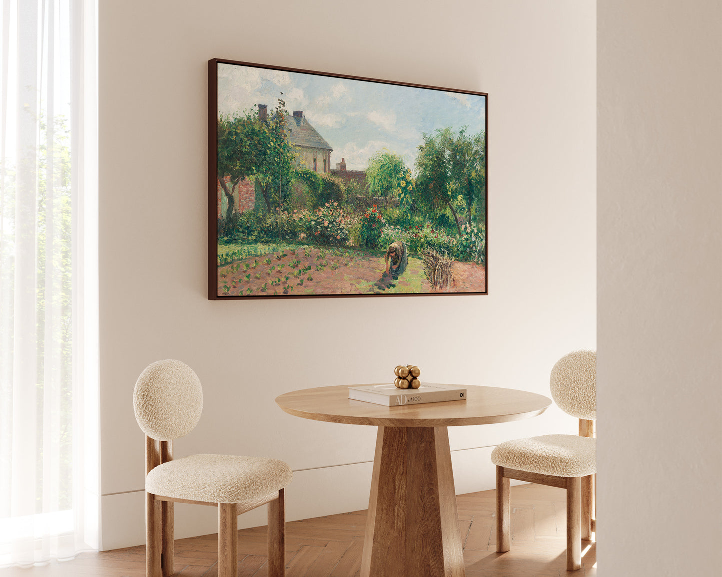 The Artist's Garden Canvas