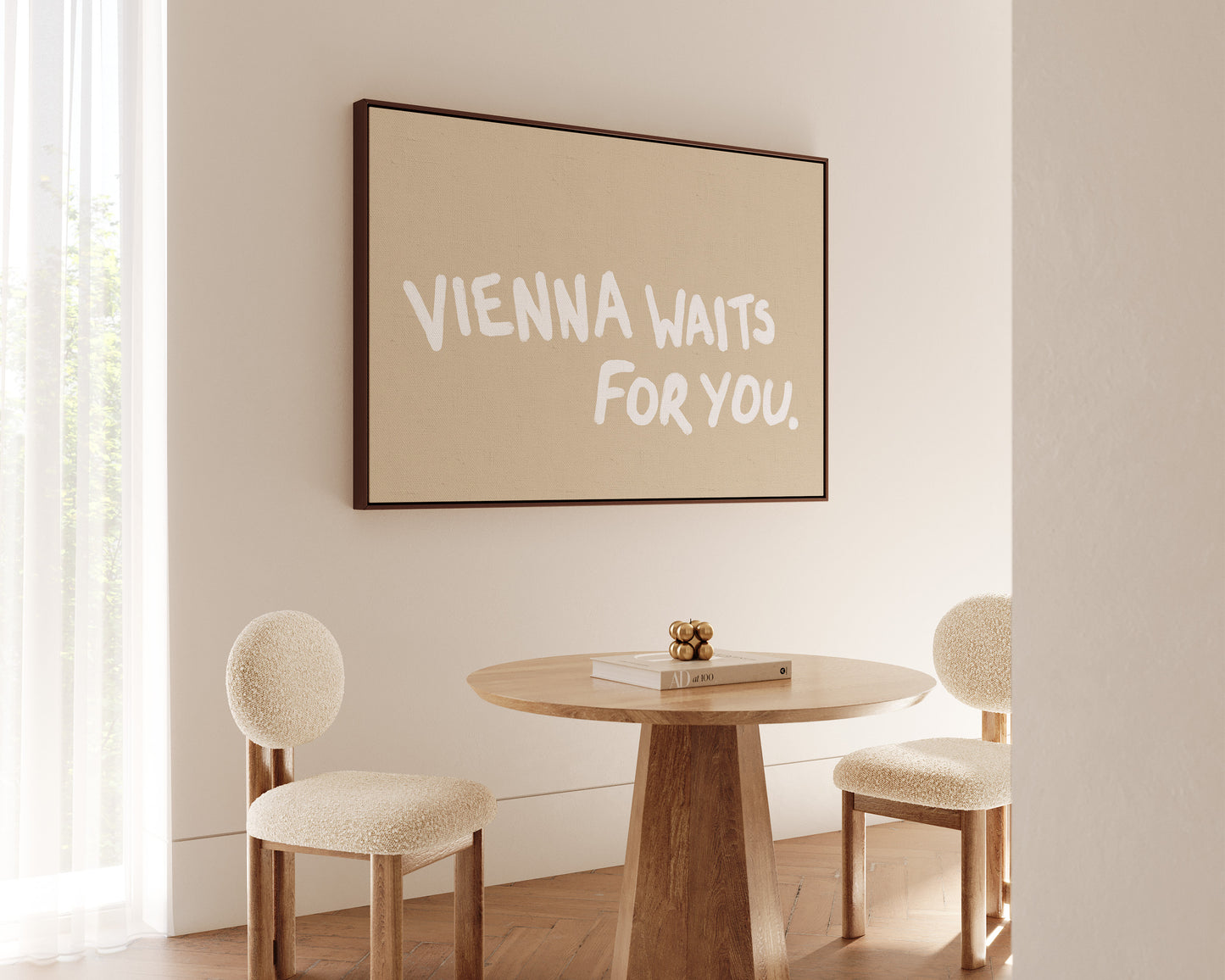 Vienna Waits For You Canvas