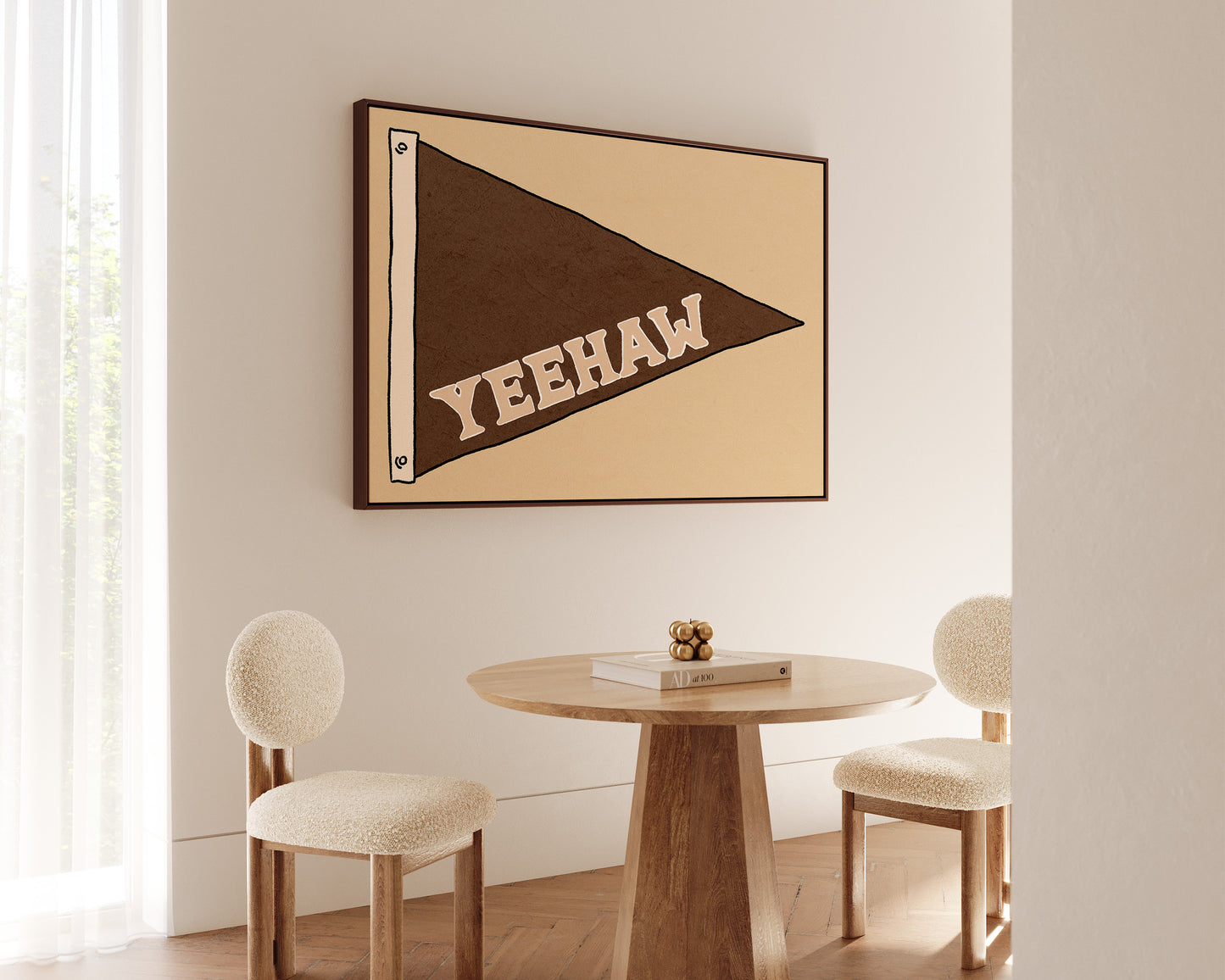 Yeehaw Flag Canvas