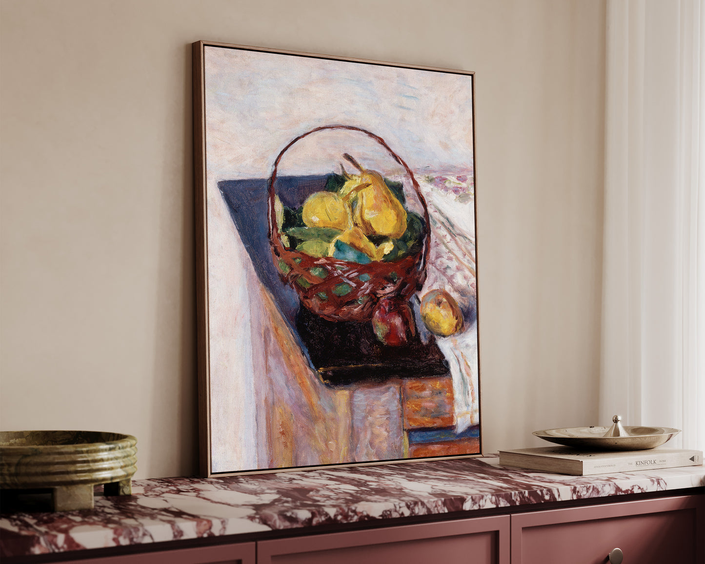 Basket of Fruit Canvas