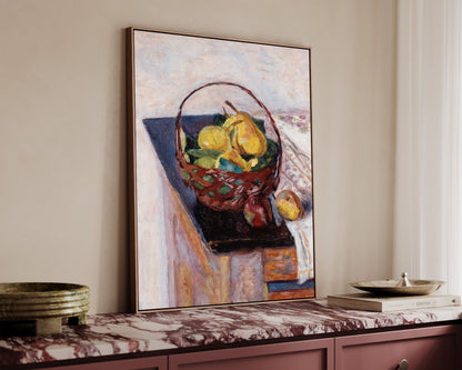Basket of Fruit Canvas