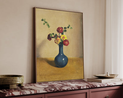 Blue Vase Canvas
