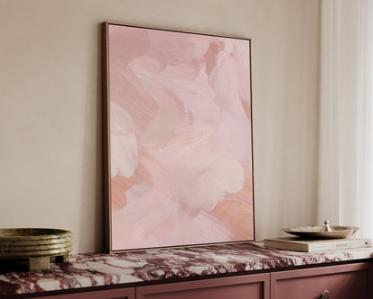 Blushing Pink No. 1 Canvas