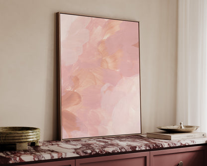 Blushing Pink No. 3 Canvas