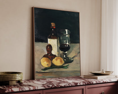 Lemons & Glass Canvas