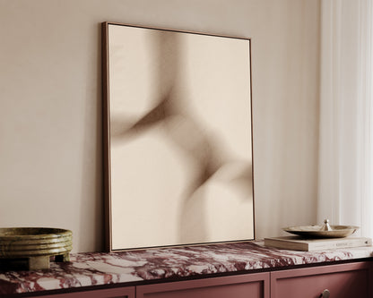 Brown Blur Canvas