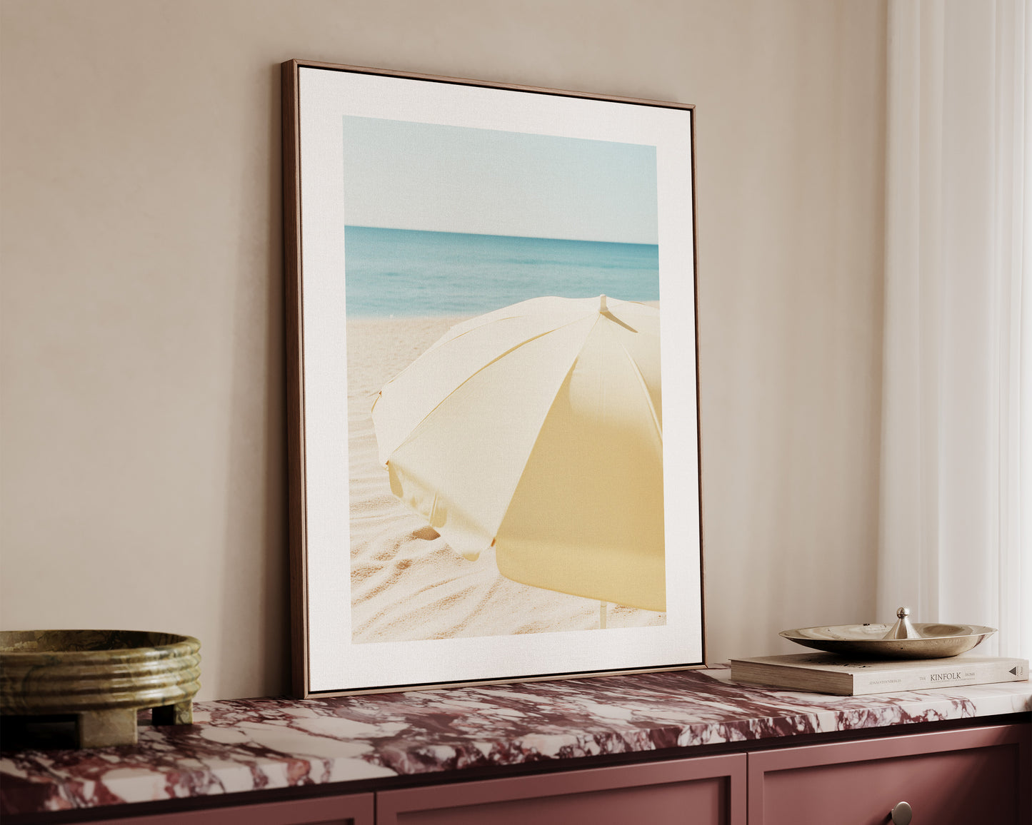 Butter Yellow Parasol Canvas